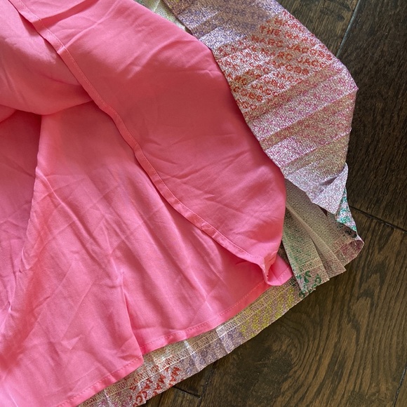 The Marc jacobs metallic pleated skirt rainbow logo print 12Y/156 - Picture 7 of 9